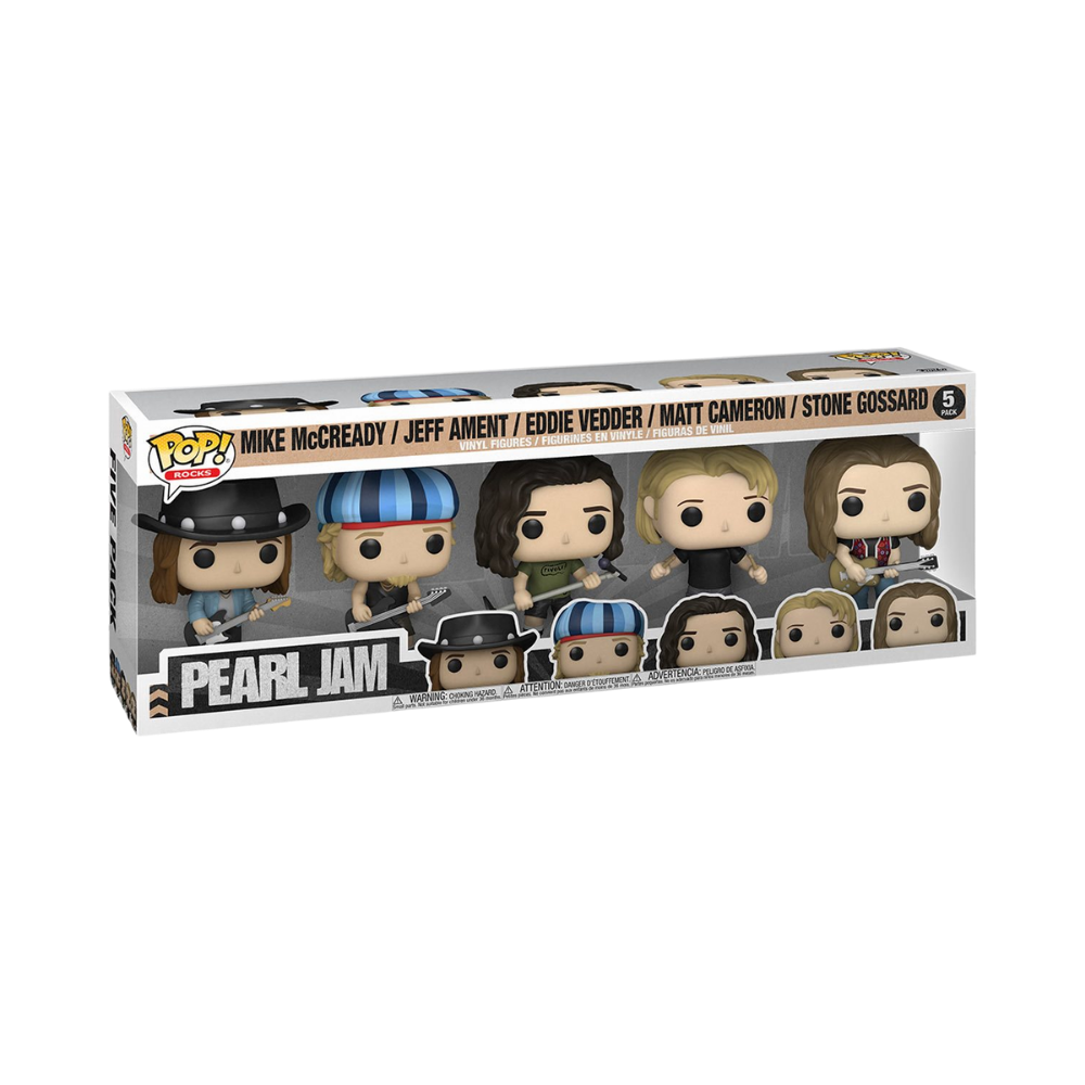 Pearl Jam Pop! Vinyl Figure 5-Pack