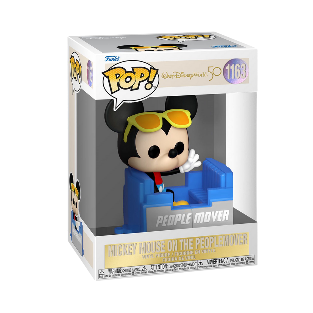Walt Disney World 50th Anniversary Mickey Peoplemover Pop! Vinyl Figure