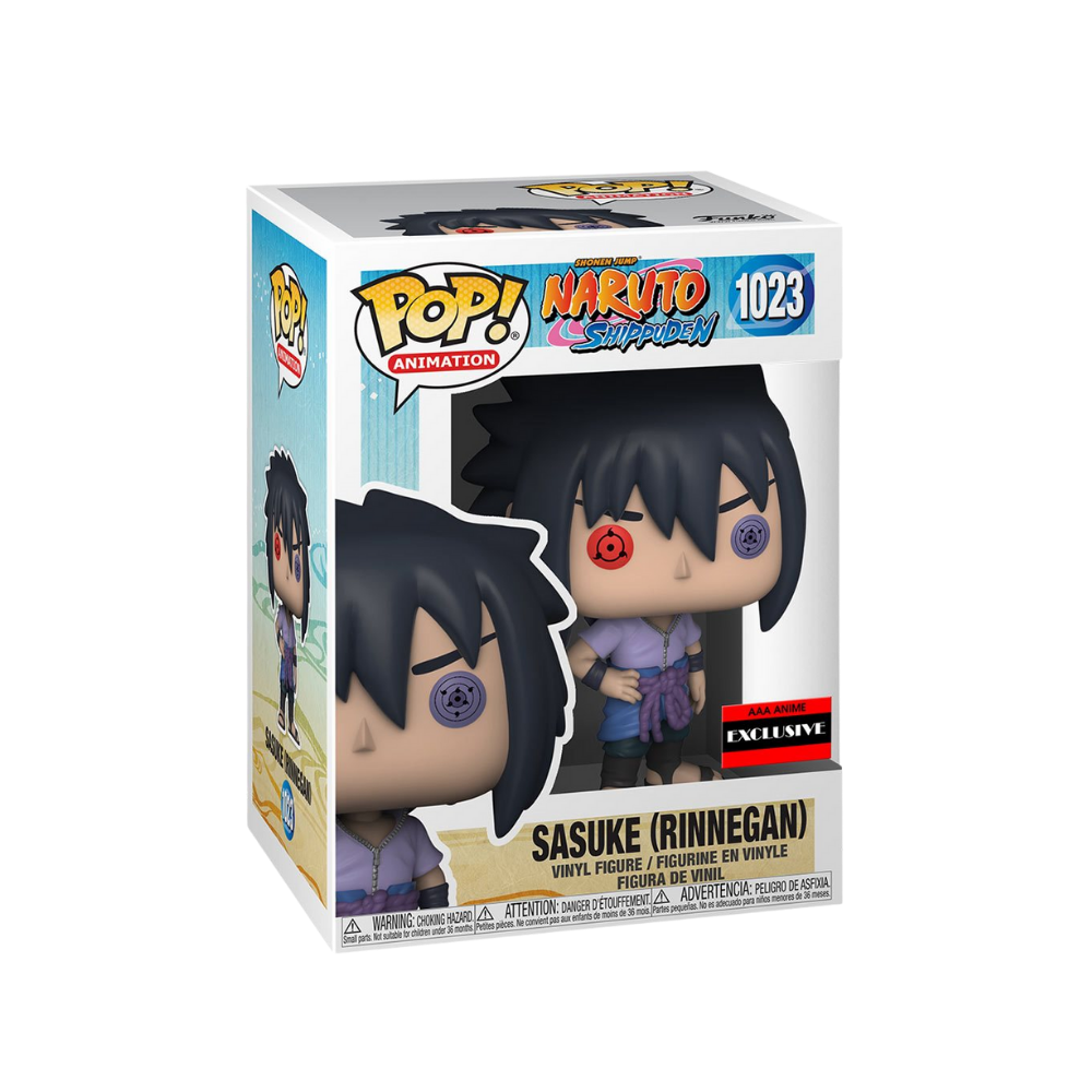 Naruto Sasuke Uchiha Rinnegan Pop! Vinyl Figure - AAA Anime Exclusive