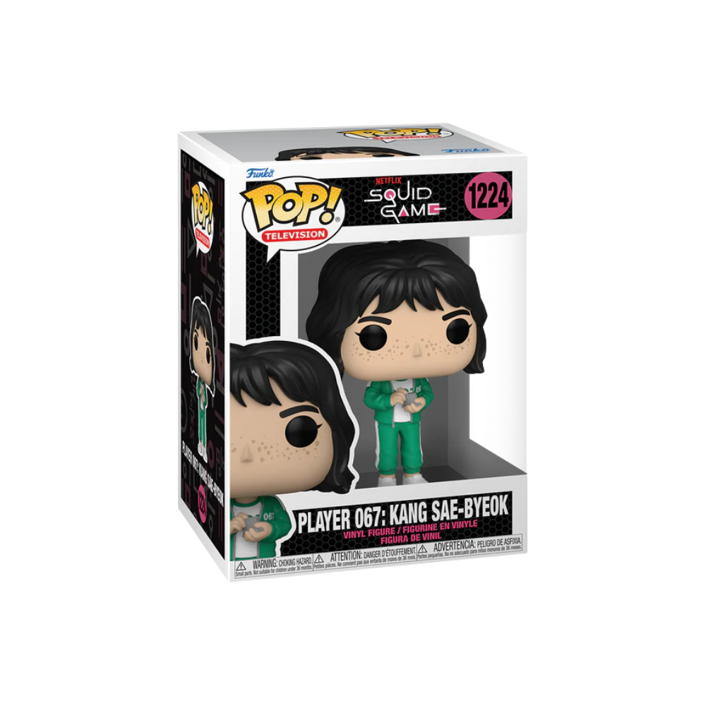 Squid Game Kang Sae-byeok Player 067 Pop! Vinyl Figure