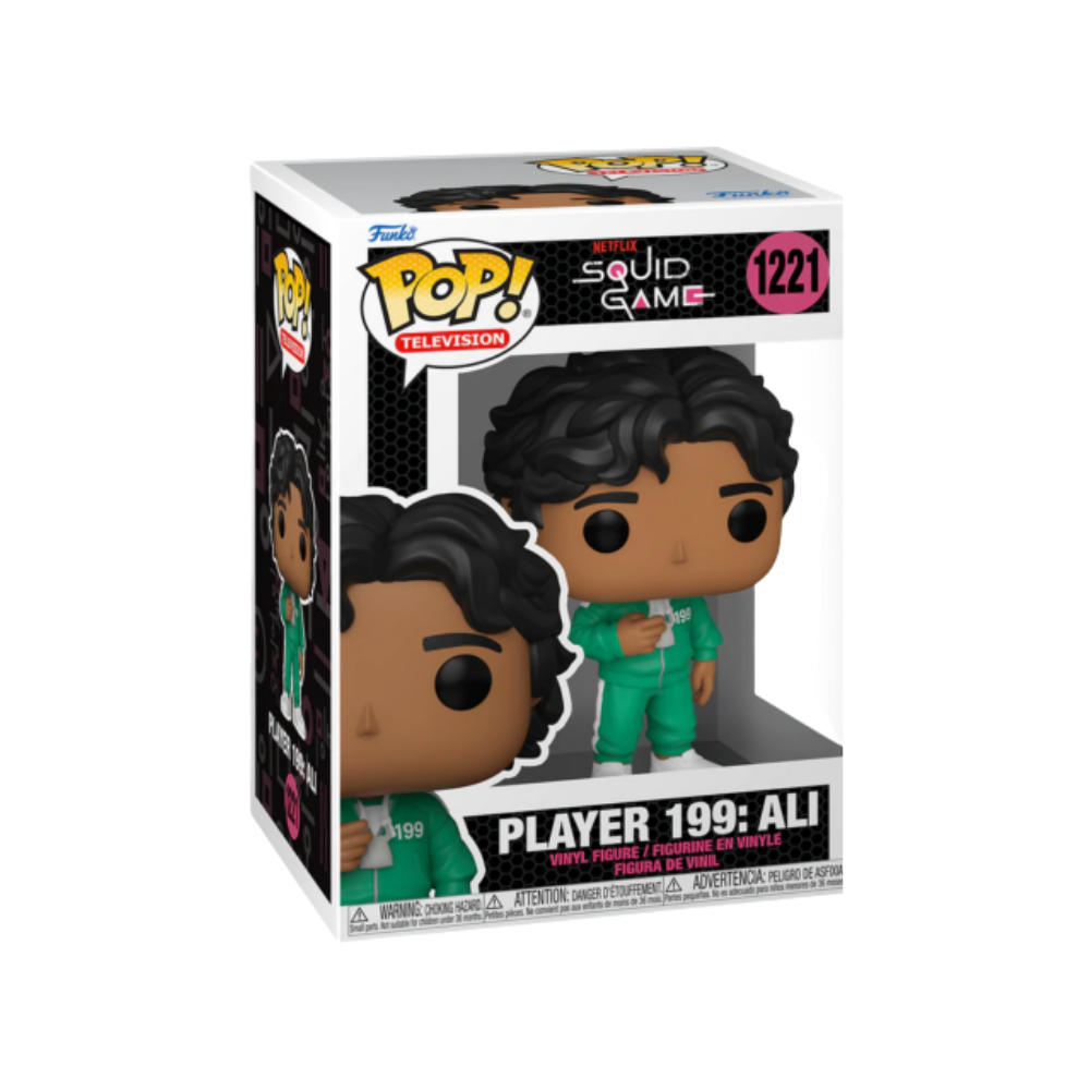 Squid Game Abdul Ali Player 199 Pop! Vinyl Figure
