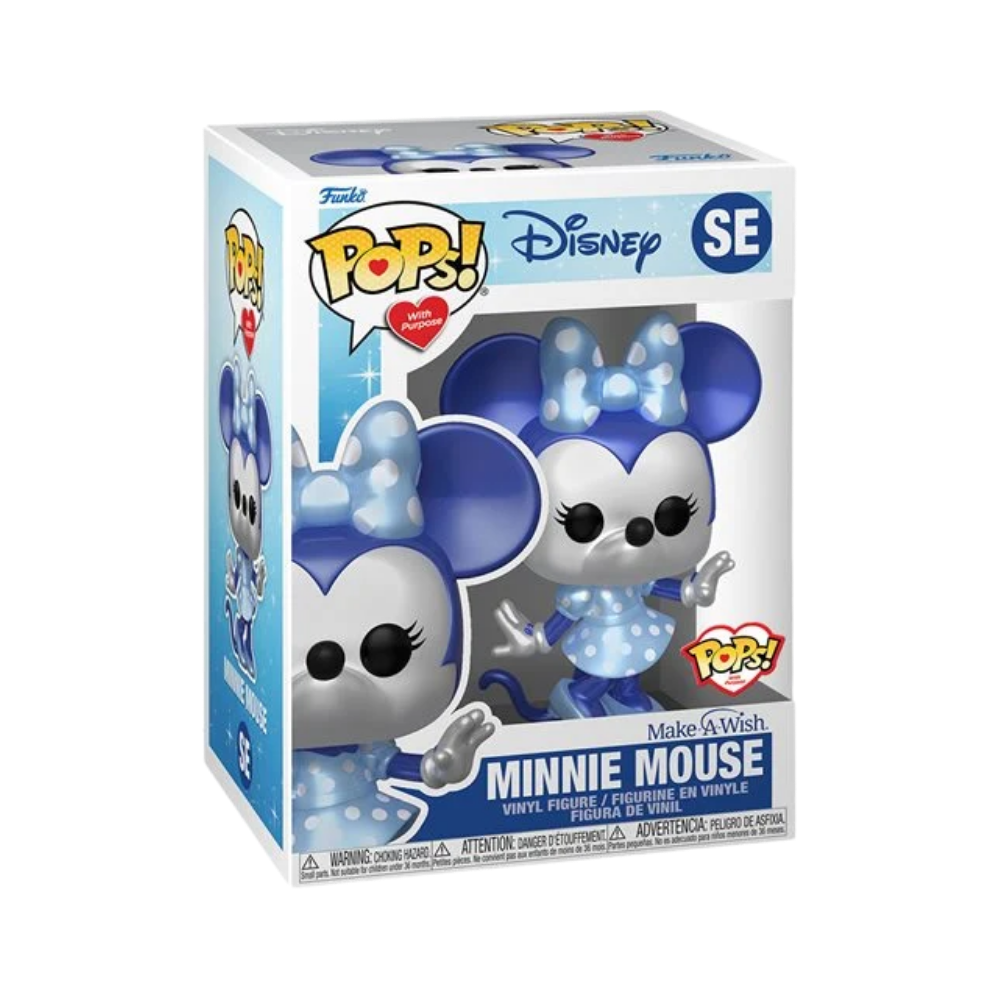 Make-A-Wish Minnie Mouse Metallic Pop! Vinyl Figure