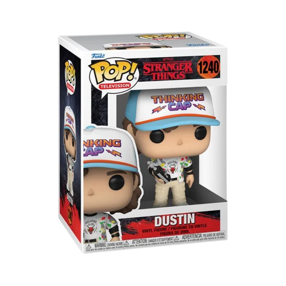 Stranger Things Season 4 Dustin Pop! Vinyl Figure