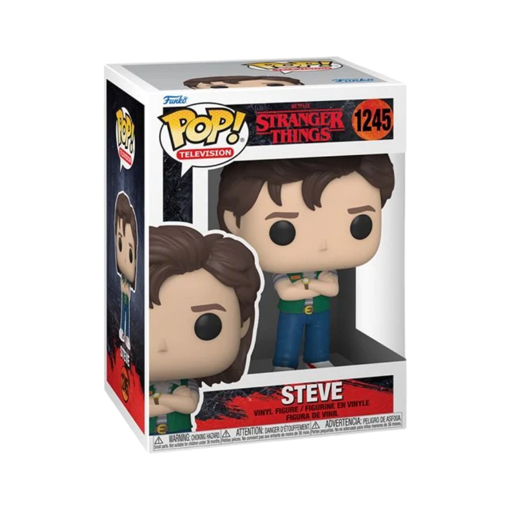 Stranger Things Season 4 Steve Pop! Vinyl Figure