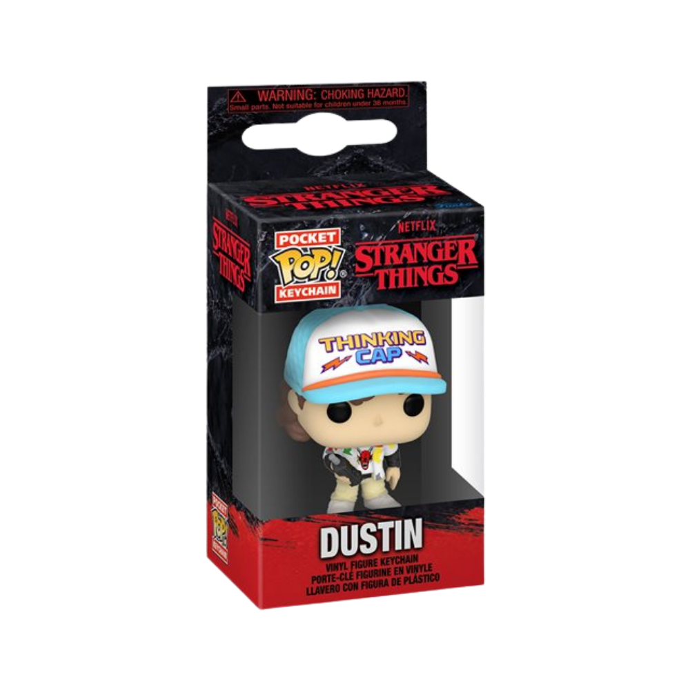 Stranger Things Season 4 Dustin Pocket Pop! Key Chain