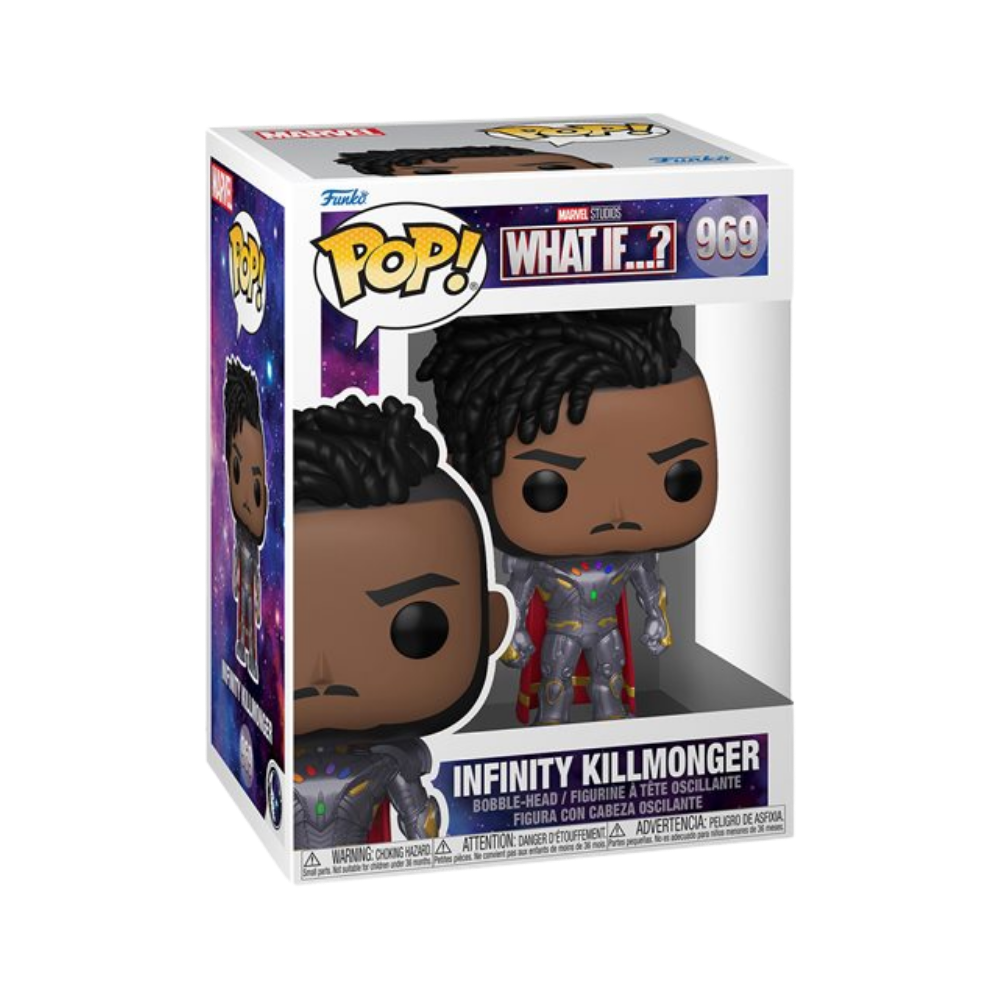 Marvel's What If Infinity Killmonger Pop! Vinyl Figure