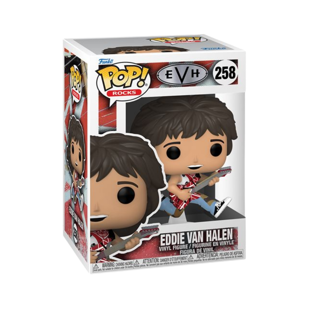 Eddie Van Halen with Guitar Pop! Vinyl Figure