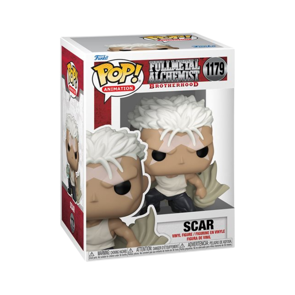 Fullmetal Alchemist Scar Pop! Vinyl Figure