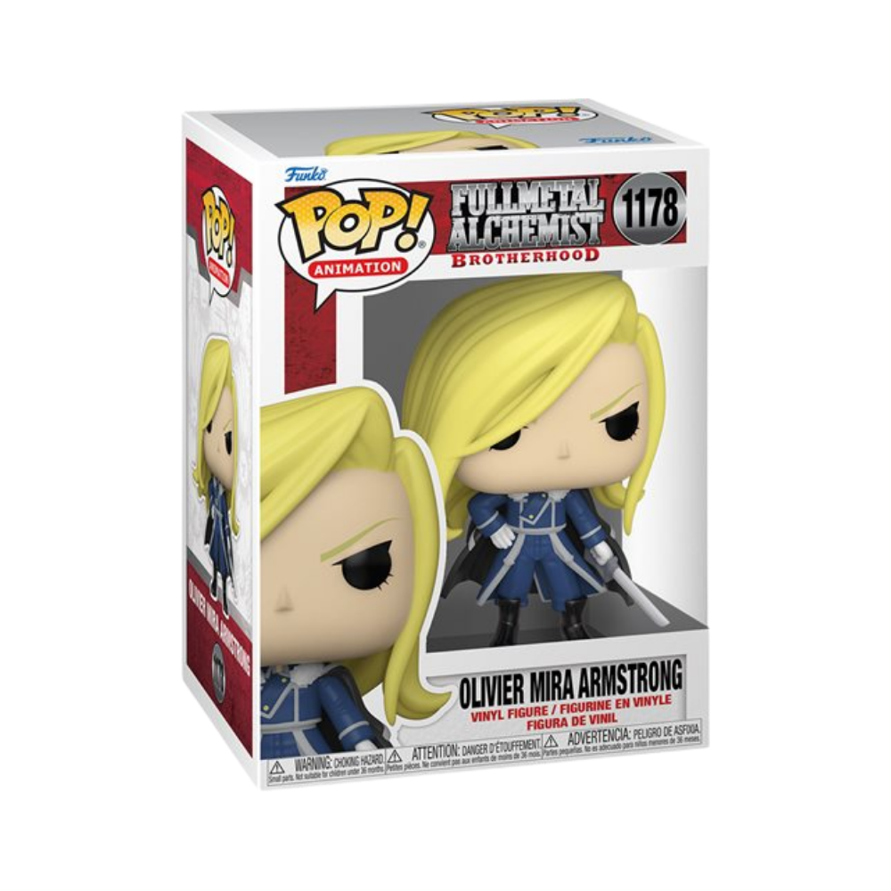 Fullmetal Alchemist: Brotherhood Olivier Mira Armstrong with Sword Pop! Vinyl Figure