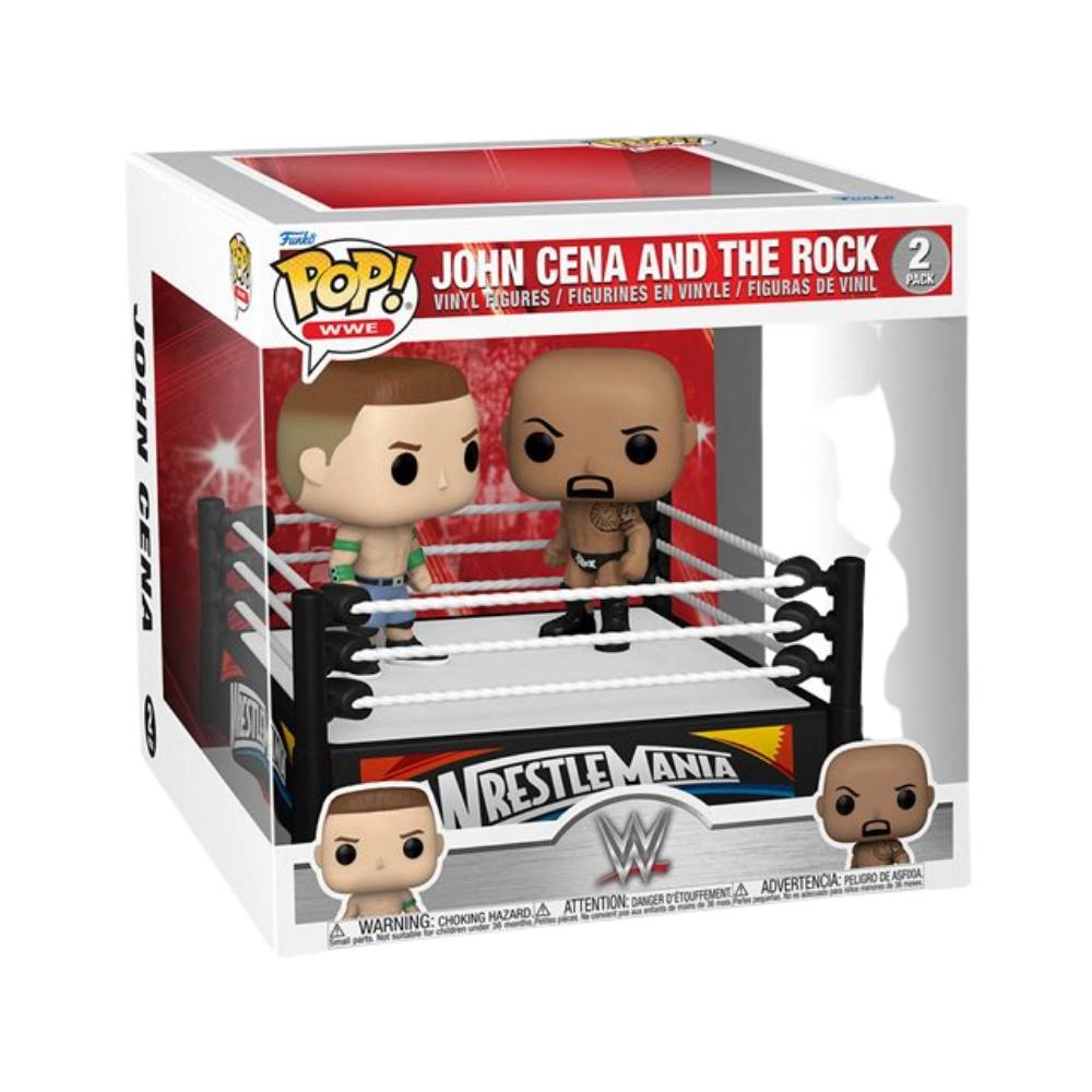 WWE John Cena and the Rock (2012) Pop! Vinyl Moment