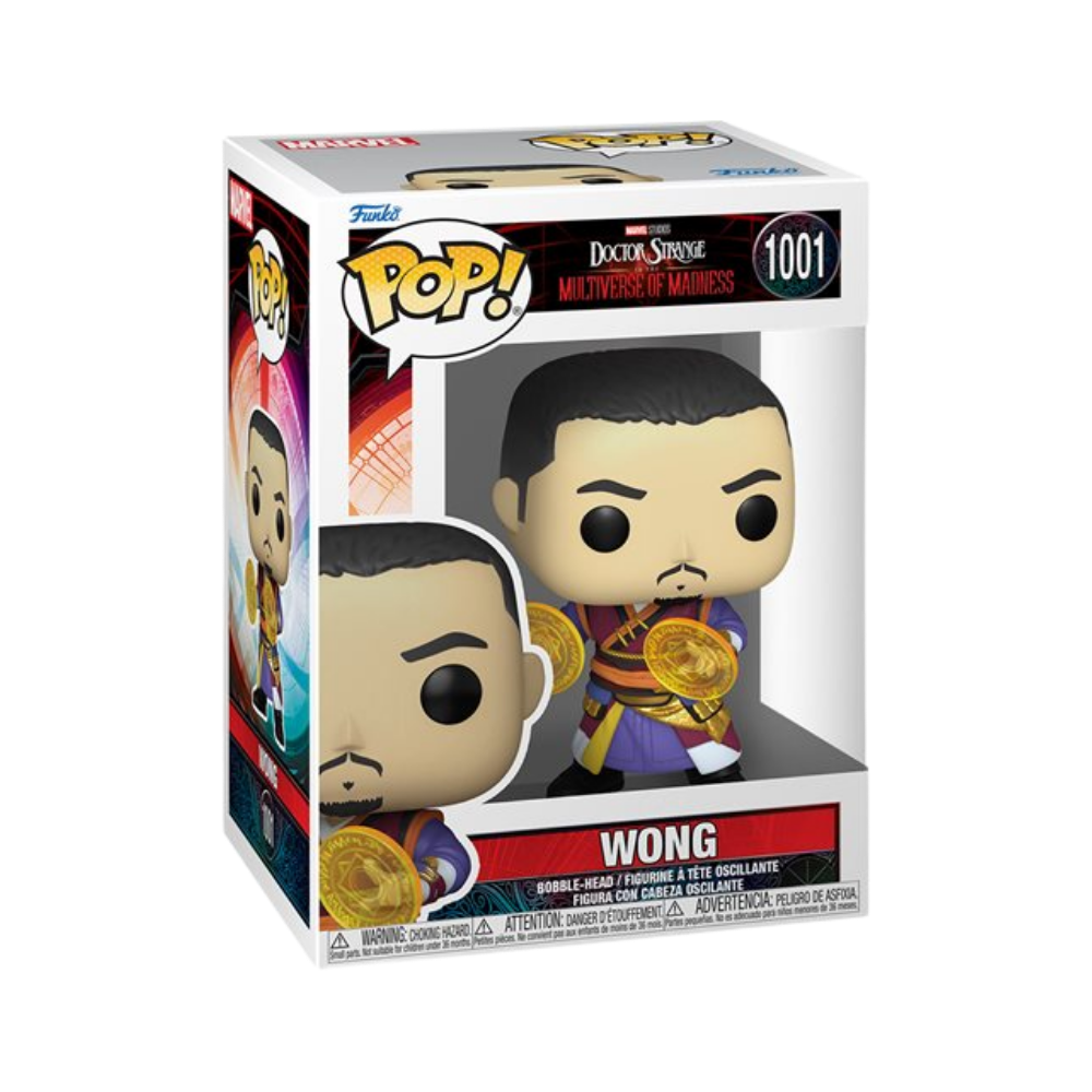 Doctor Strange Multiverse of Madness Wong Pop! Vinyl Figure