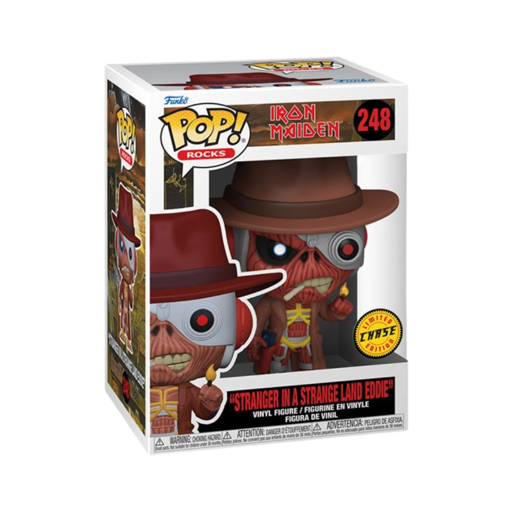 Iron Maiden Eddie Somewhere in Time Pop! Vinyl Figure Bundle Chase