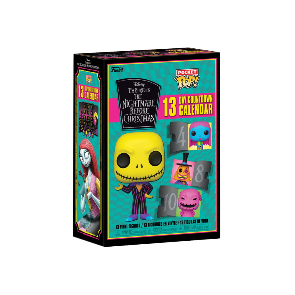 The Nightmare Before Christmas Blacklight 13 Day Advent Calendar
