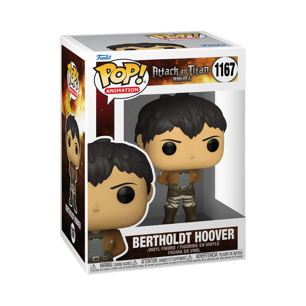 Attack on Titan Bertholdt Hoover Pop! Vinyl Figure