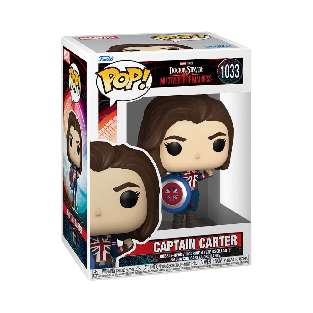 Doctor Strange in the Multiverse of Madness Captain Carter Pop! Vinyl Figure