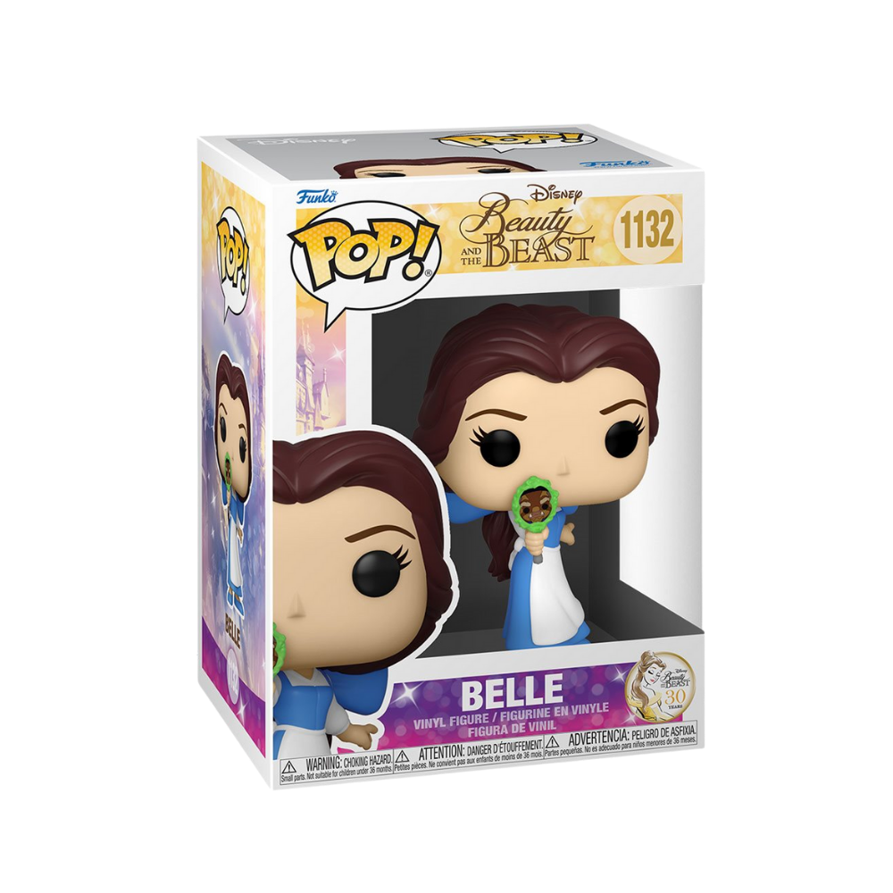 Beauty and the Beast Belle with Mirror Pop! Vinyl Figure