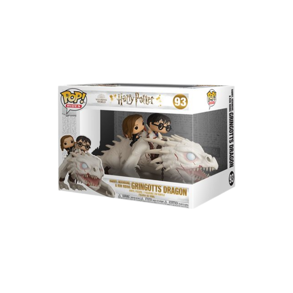 Harry Potter Dragon with Harry, Ron, Hermione Pop! Vinyl