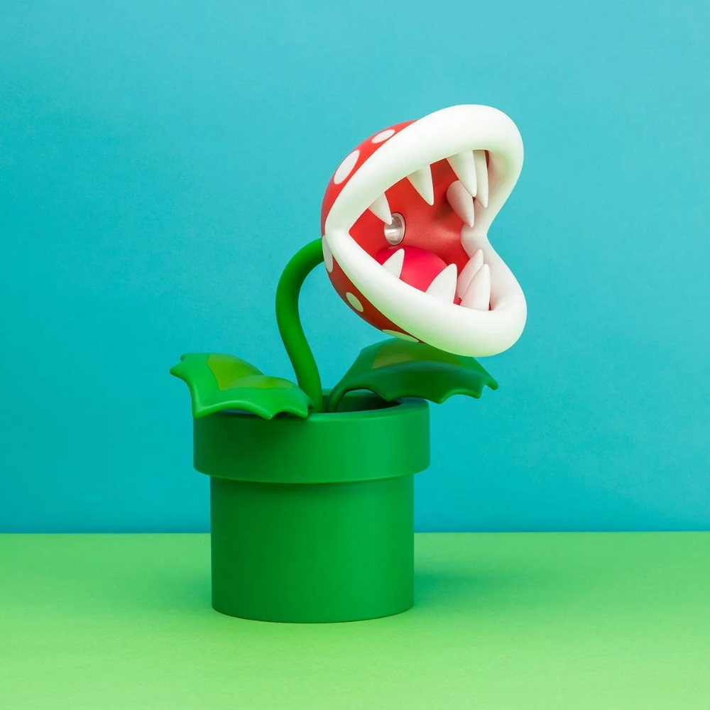Super Mario Piranha Plant Poseable Lamp