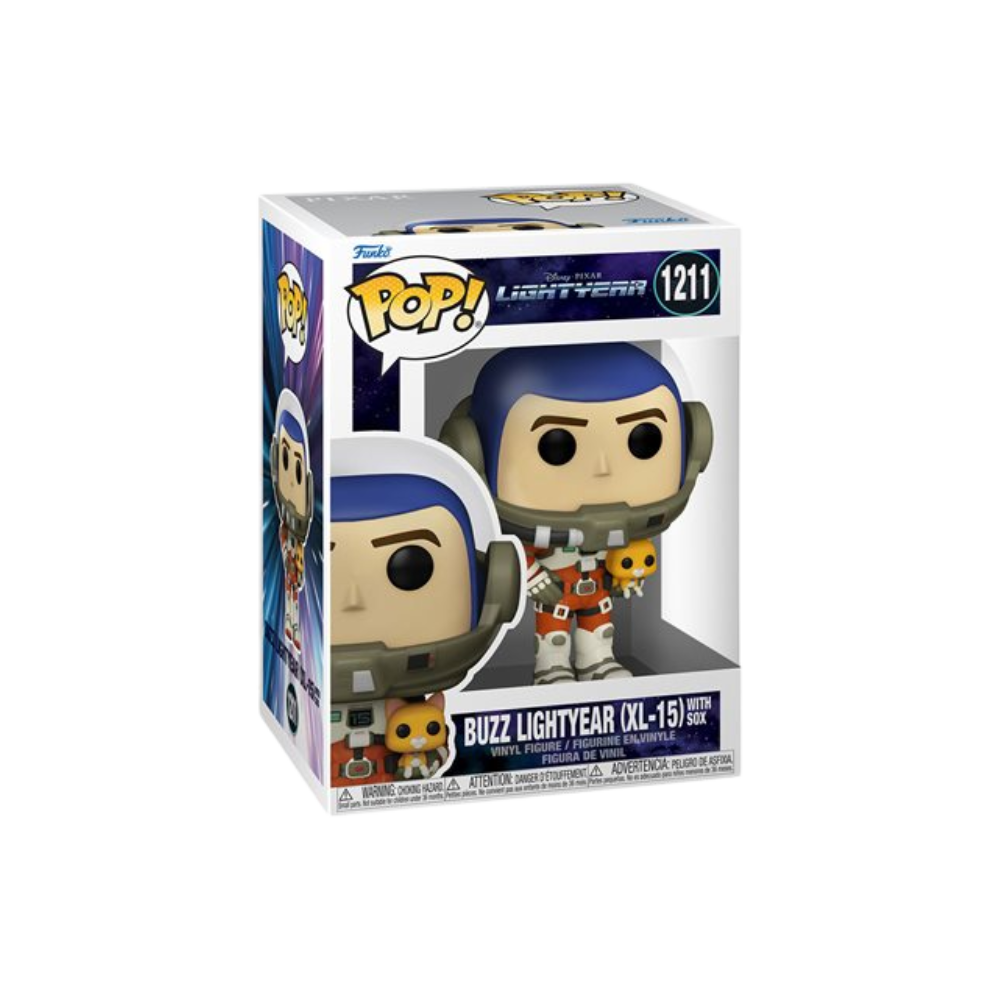 Lightyear Buzz Lightyear (XL-15) with Sox Pop! Vinyl Figure