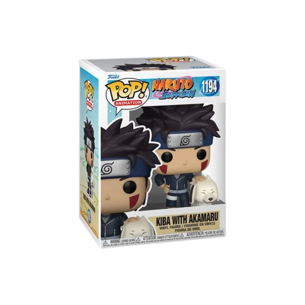 Naruto Kiba with Akamaru Pop! Vinyl Figure
