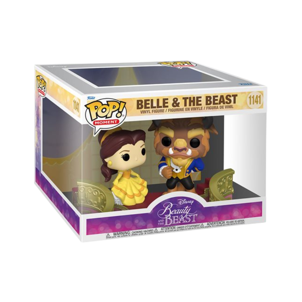 Beauty and the Beast Formal Belle and Beast Pop! Vinyl Moment