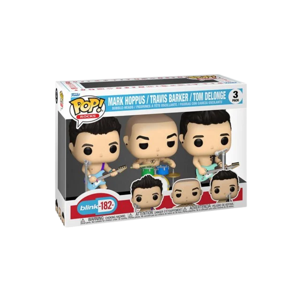 Blink-182 What's My Age Again? Pop! Vinyl Figure 3-Pack