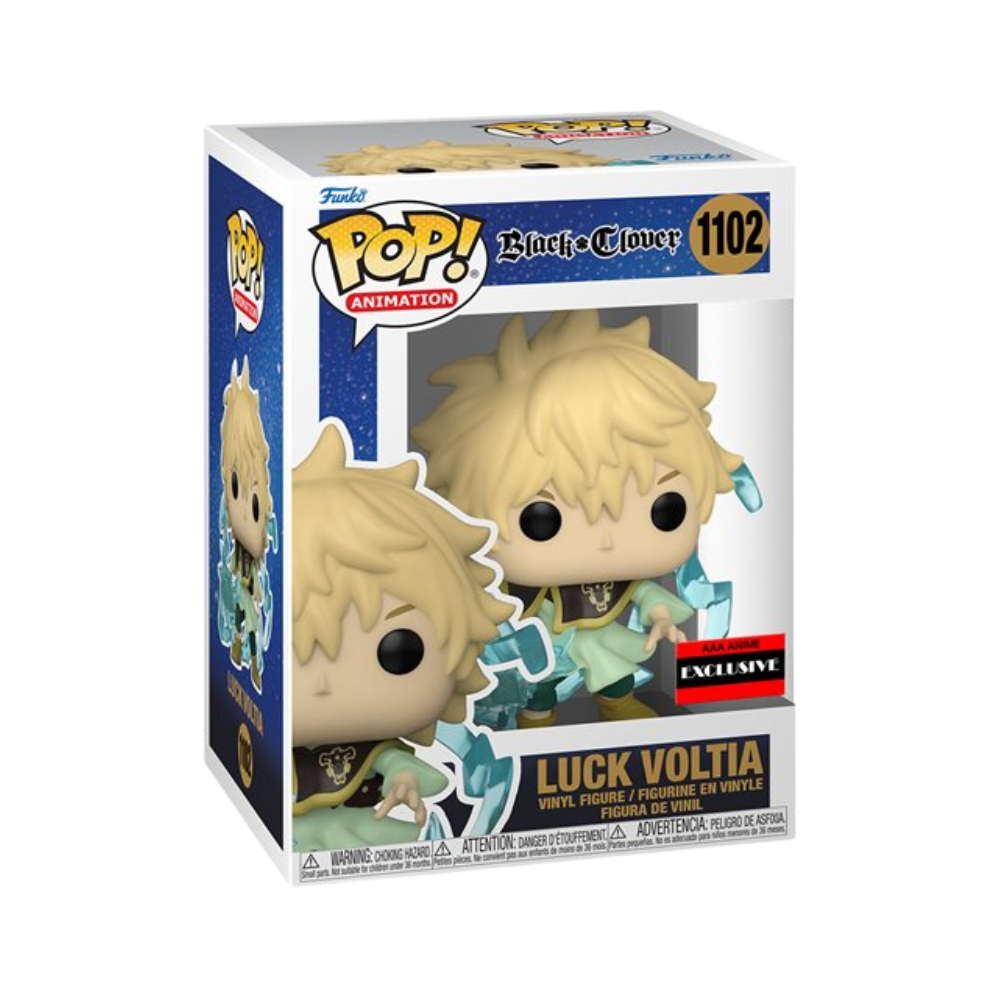 Black Clover Luck Voltia Pop! Vinyl Figure - AAA Anime Exclusive