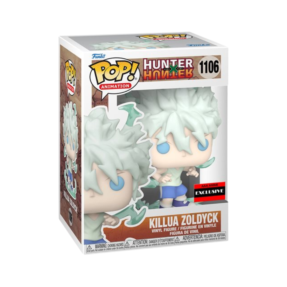 Hunter x Hunter Killua Zoldyck Godspeed Pop! Vinyl Figure - AAA Anime Exclusive