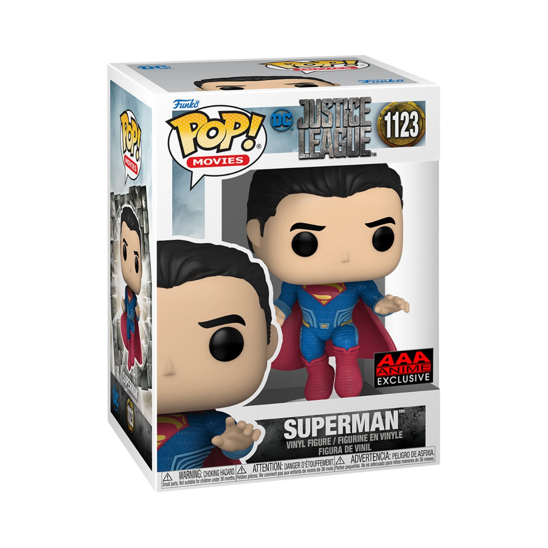 Justice League Superman Pop! Vinyl Figure - AAA Anime Exclusive