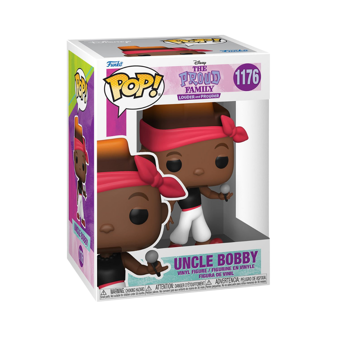 The Proud Family Uncle Bobby Pop! Vinyl Figure