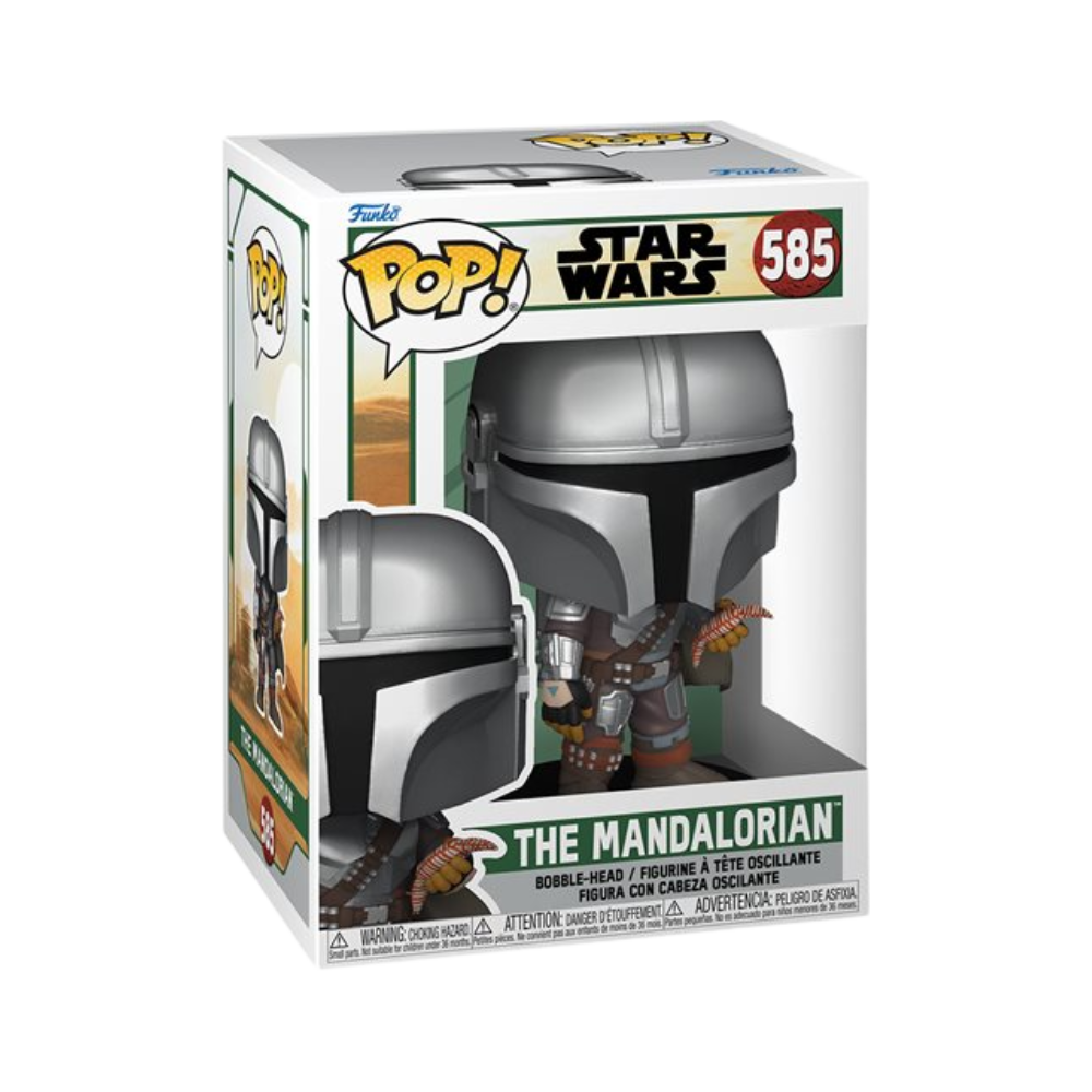 Star Wars: Book of Boba Fett Mando with Pouch Pop! Vinyl