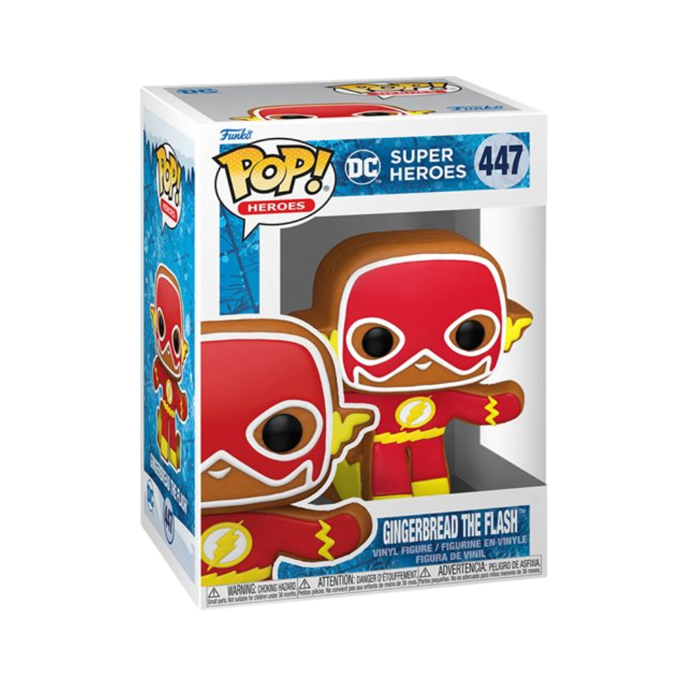 DC Comics Super Heroes Gingerbread The Flash Pop! Vinyl Figure
