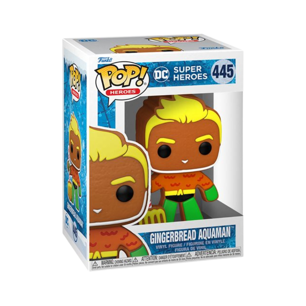 DC Comics Super Heroes Gingerbread Aquaman Pop! Vinyl Figure