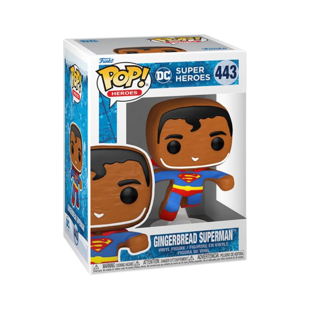 DC Comics Super Heroes Gingerbread Superman Pop! Vinyl Figure
