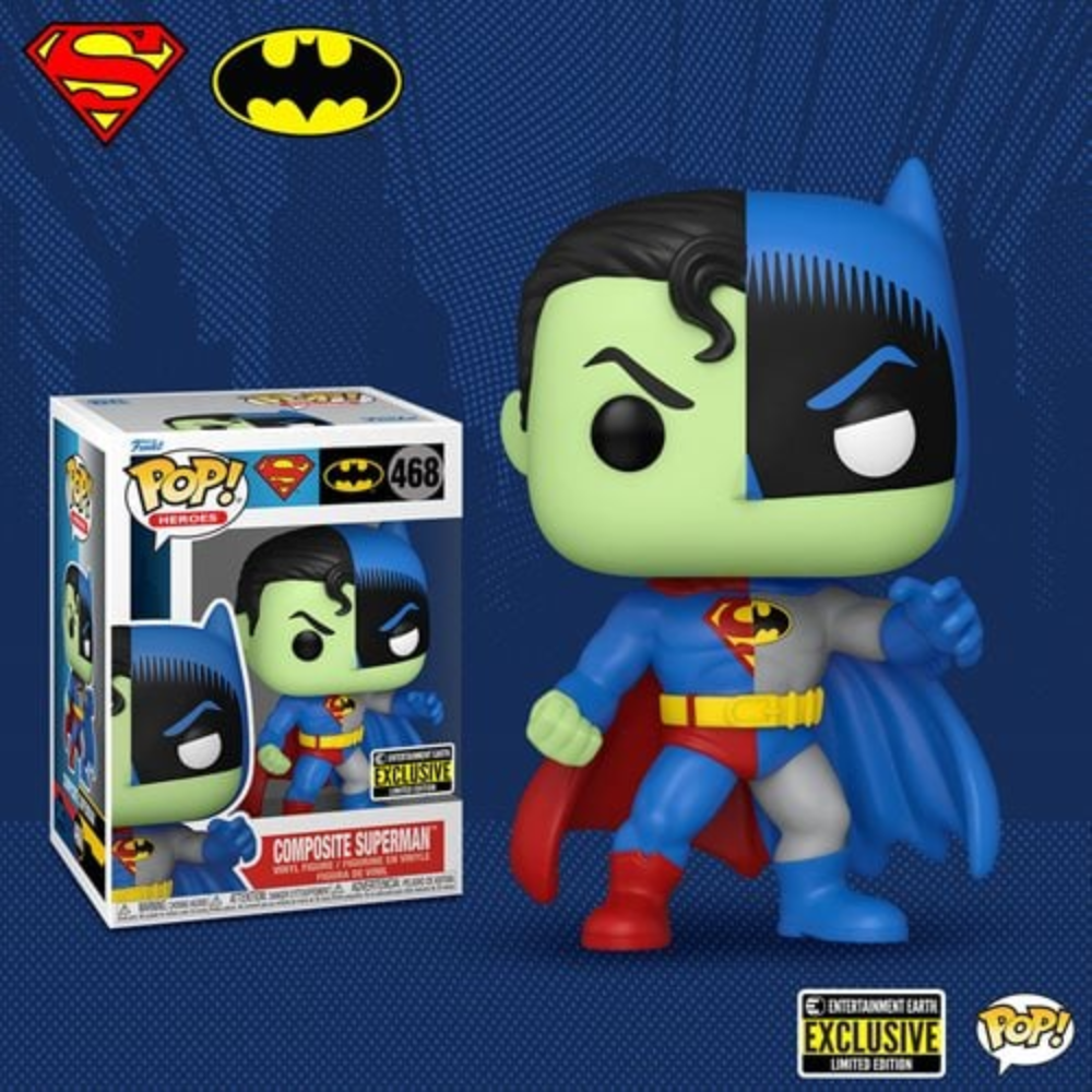 DC Comics Composite Superman Pop! Vinyl Figure - Entertainment Earth Exclusive